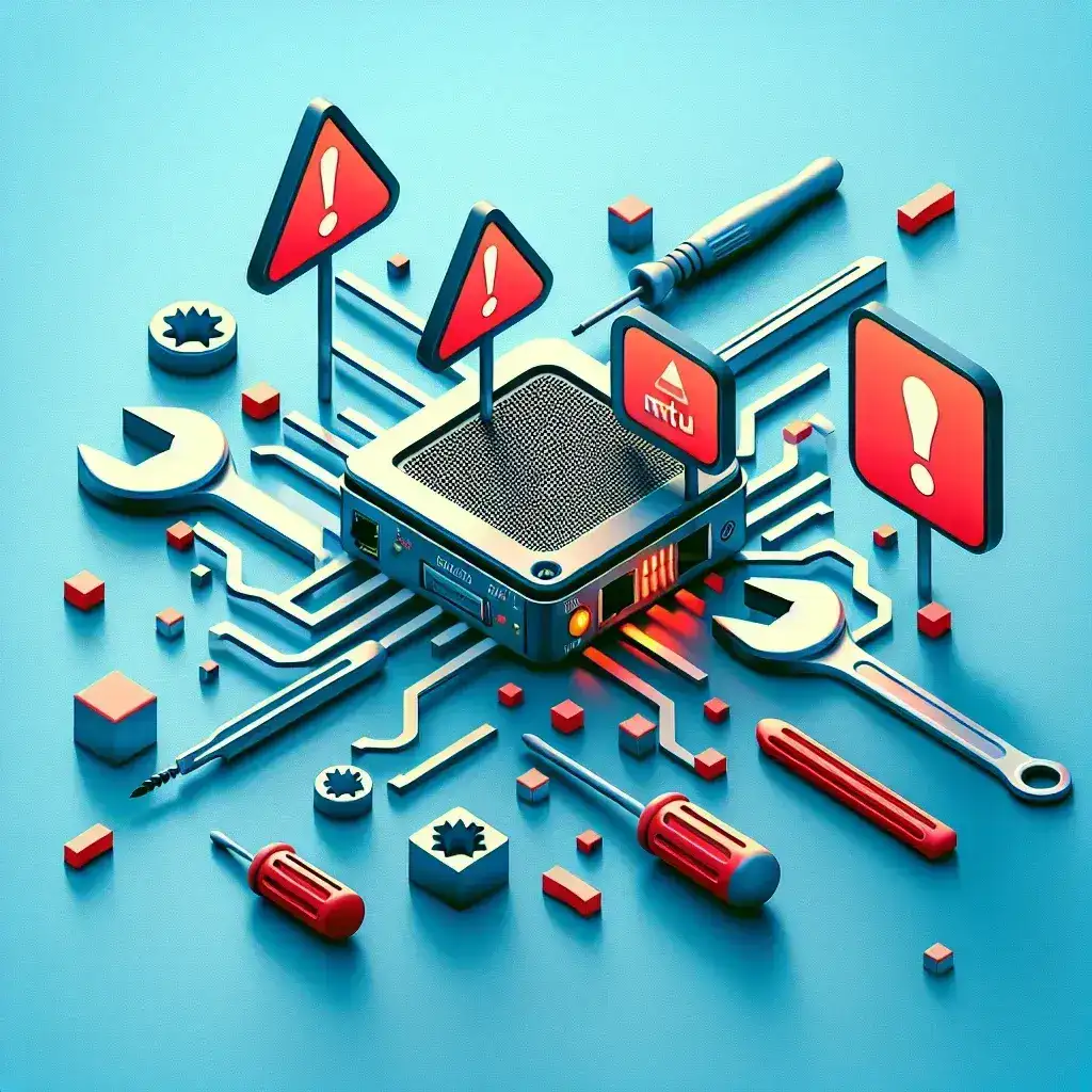 How do you resolve issues with a network adapter’s MTU size?