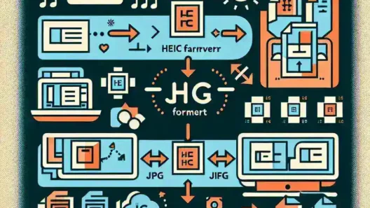 "Batch converting HEIC images to JPG format using user-friendly software, showcased in an article about quick and easy image conversion methods."