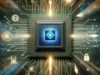 "Google's Ironwood TPU image illustrating advanced technology for optimized machine learning workloads and enhanced performance."