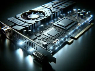 "Samsung 1TB GDDR7 Memory Module for Professional Graphics Cards showcased in innovative design - industry-leading technology debut."