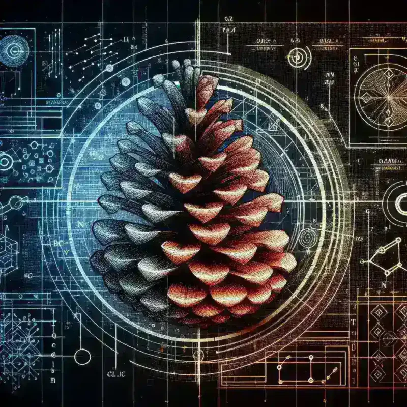 "Illustration showcasing Pinecone's hybrid vector search technology interface, highlighting advanced search features and user experience improvements in the context of evolving search technology."